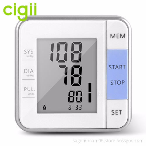 Superior Service Friendly exterior designs wrist blood pressure best home bp monitor automatic sphygmomanometer